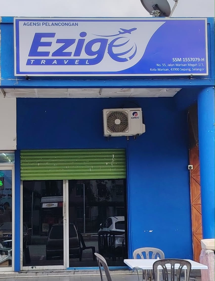 Pejabat Ezigo Travel di Kota Warisan, Sepang